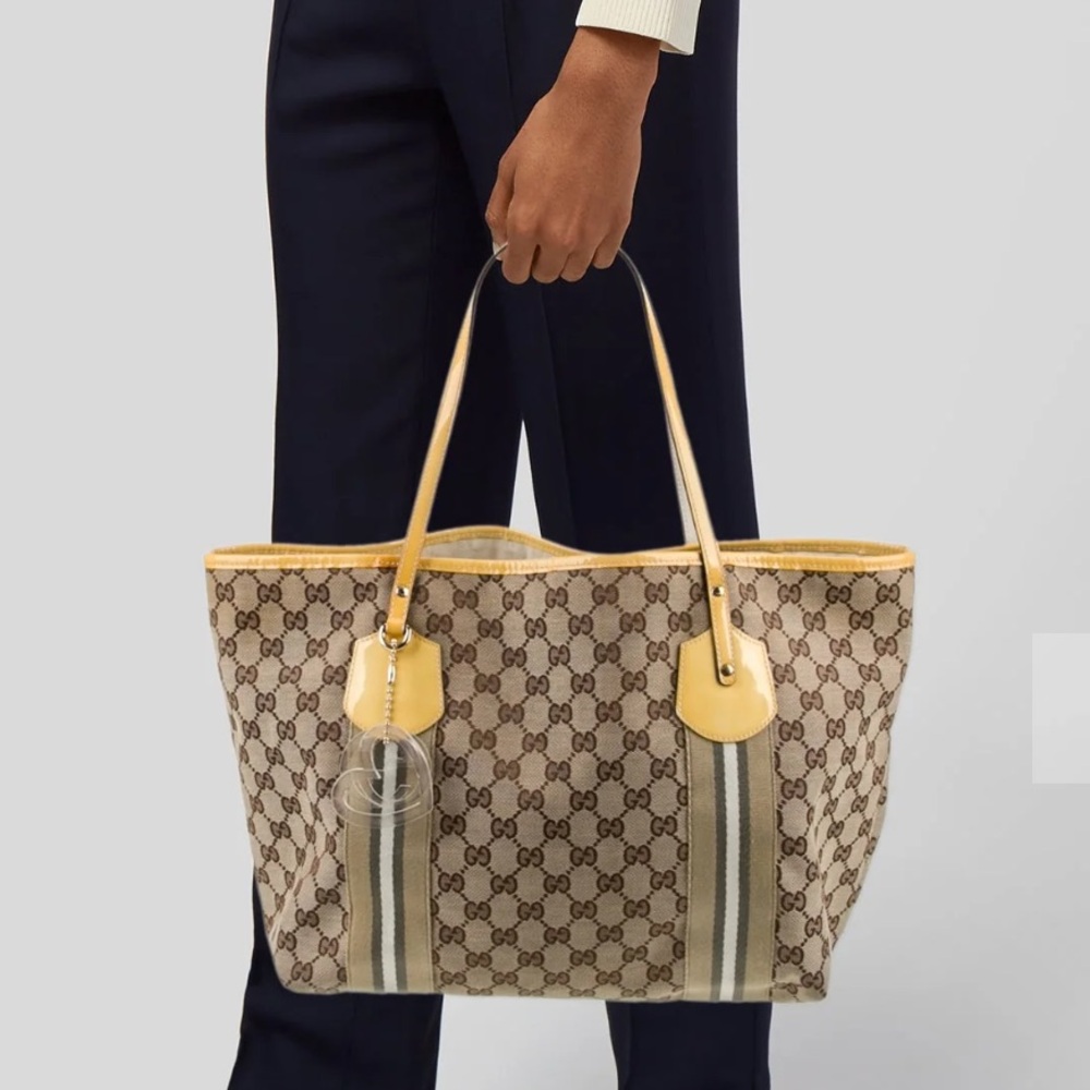 Gucci GG Canvas Jolie tote bag - Picture 3 of 14